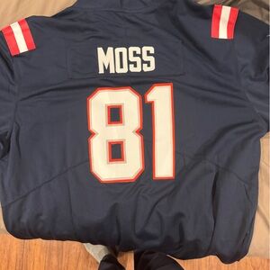 NFL Navy and Red Patriots Jersey